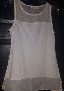 Cato sheer top and bottom tank